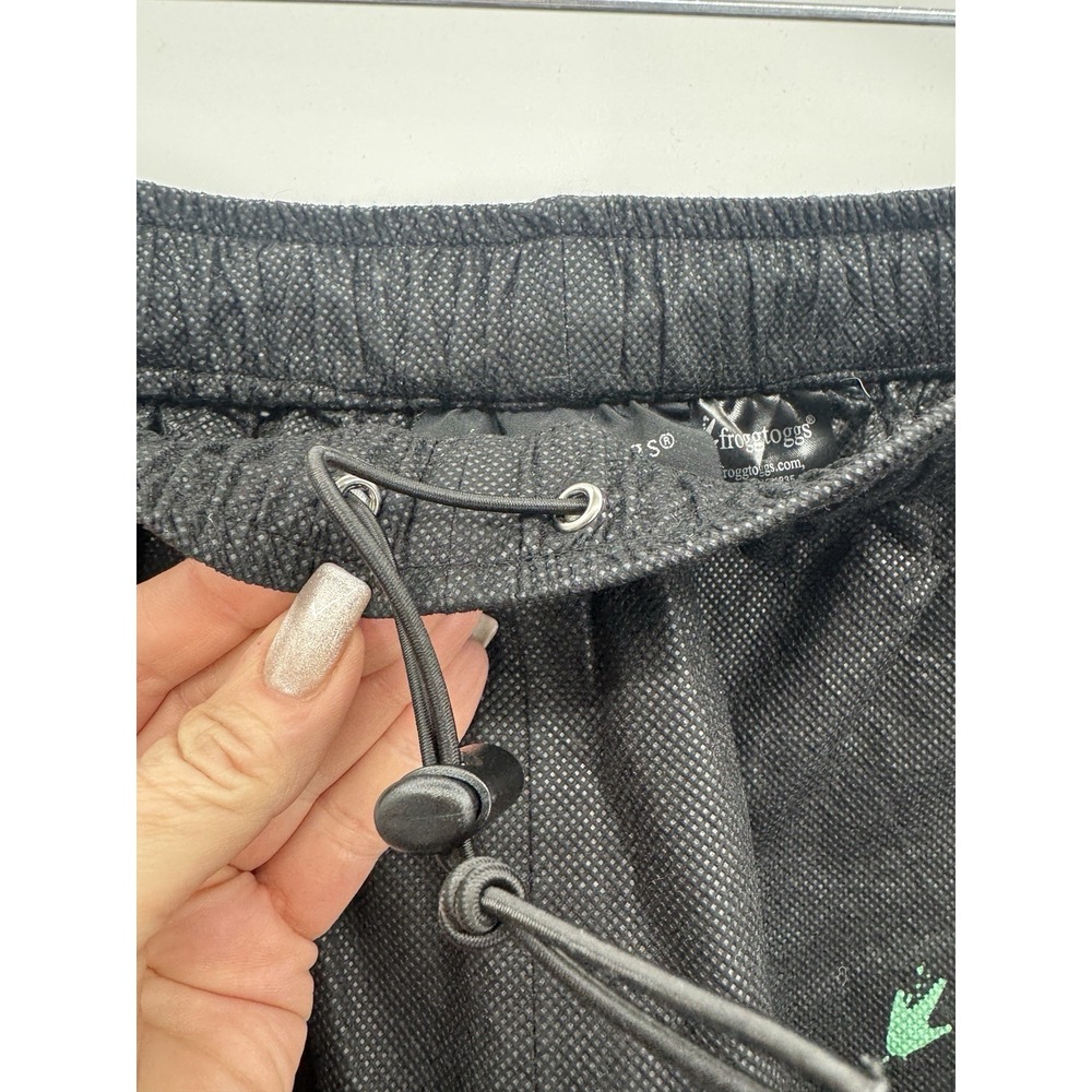 Frogg Toggs Black Pants XL Waterproof Outdoor Hiking Camp Fish Gorpcore Trails - Picture 4 of 11